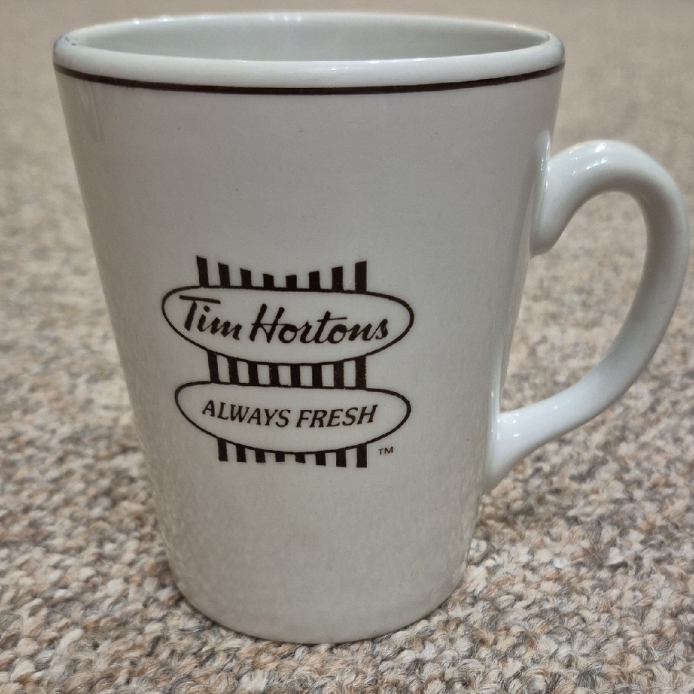 Tim Hortons Always Fresh White Mug